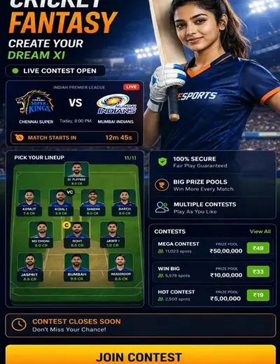 Solcasino (sol casino) fantasy cricket & matchday visual 3